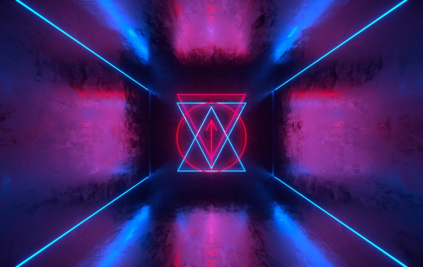 rótulos de neón led