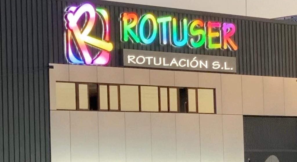 Rotuser rotulación Letras Corpóreas