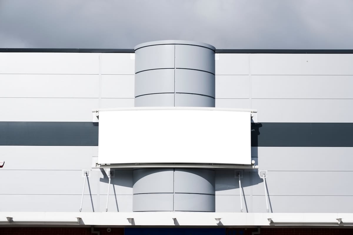 rótulos para naves industriales señalética exterior